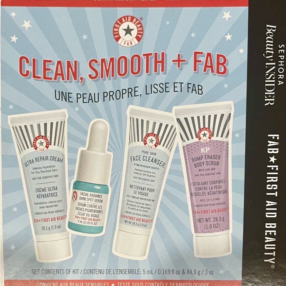 First Aid Beauty 4 pc. Cleanser & Exfoliant Set